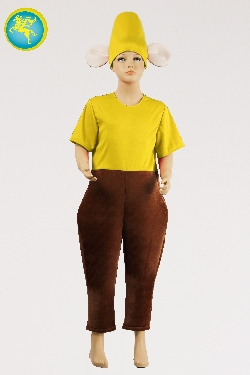 TOPINO CENERENTOLA GIALLO